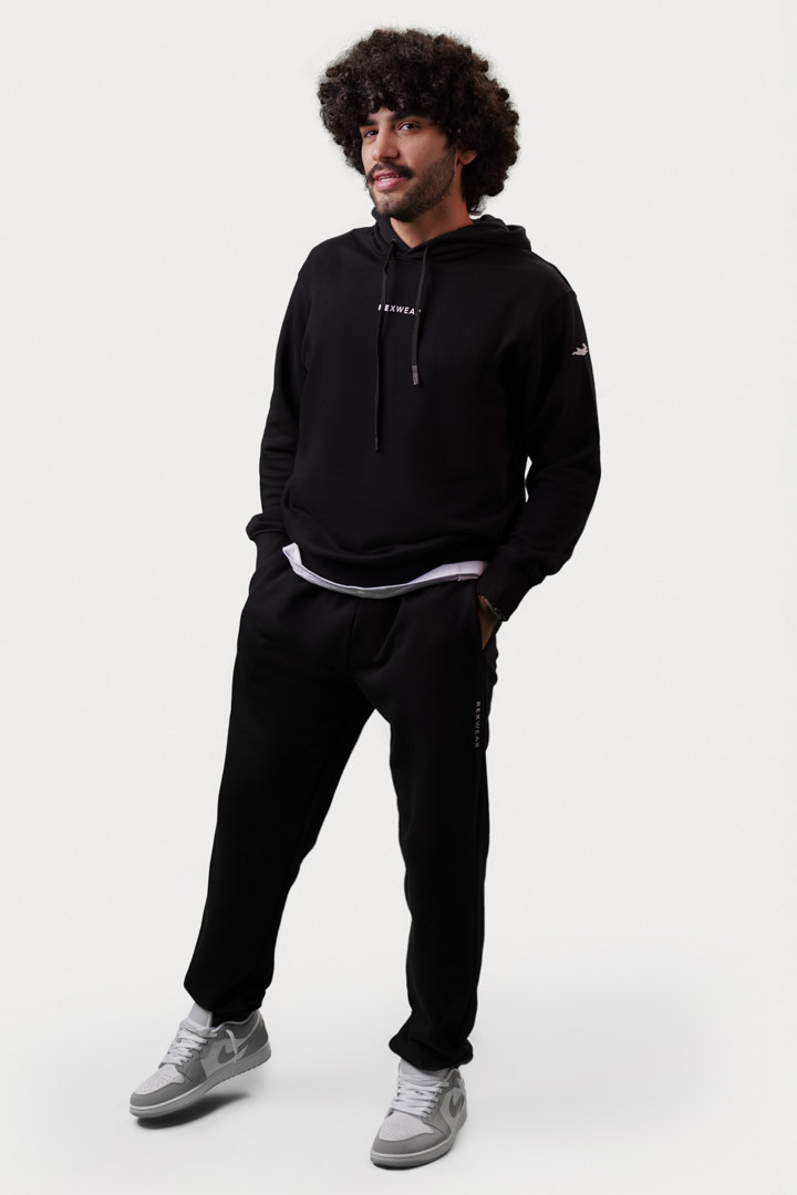 Picture of Men Jogger Pants-Black
