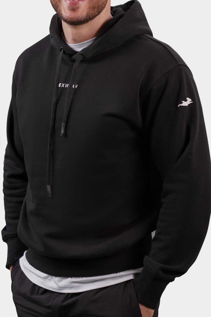 Picture of Men Hoodie-Black