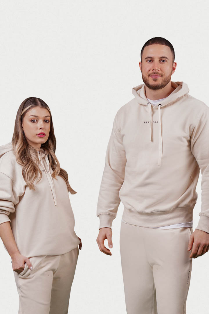 Picture of Men Hoodie-Beige