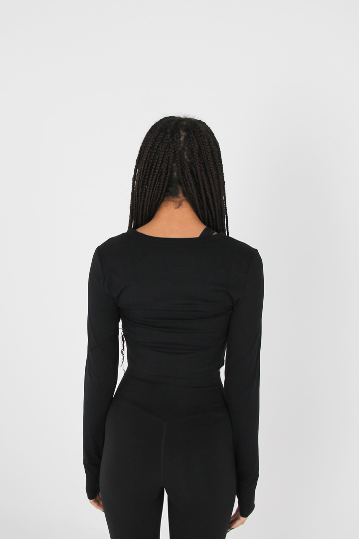 Picture of The Fit Top long sleeve-Black