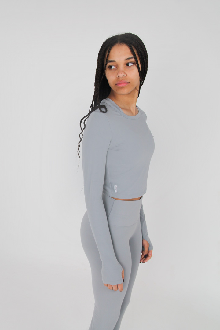 Picture of The Fit Top long sleeve-Grey