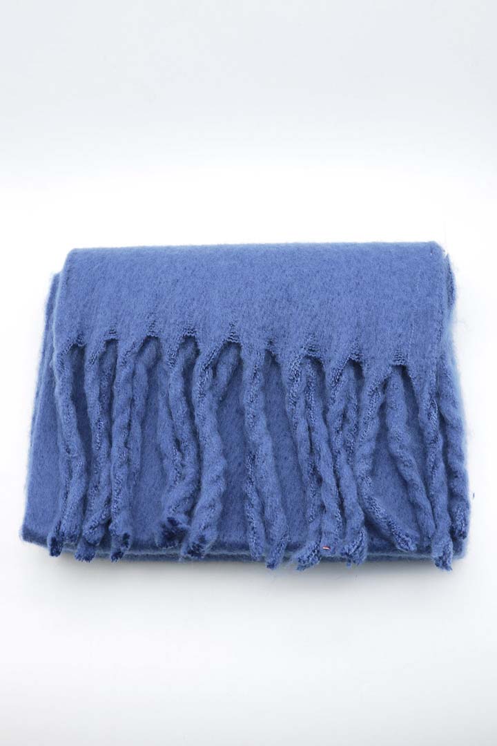 Picture of Oversized Scarf-Blue