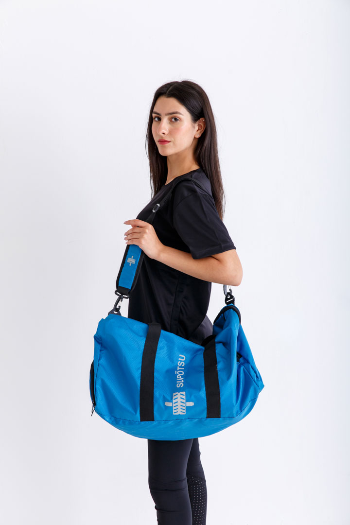 Picture of Blue Large Gym Duffle Bag