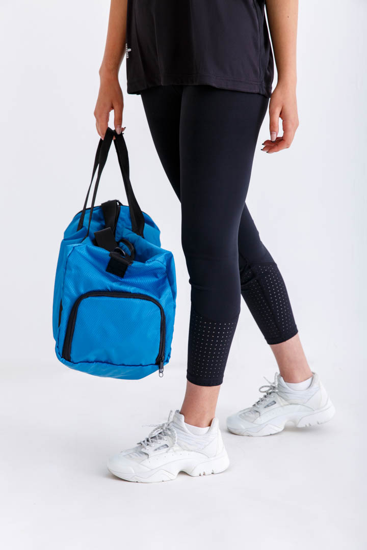 Picture of Blue Large Gym Duffle Bag