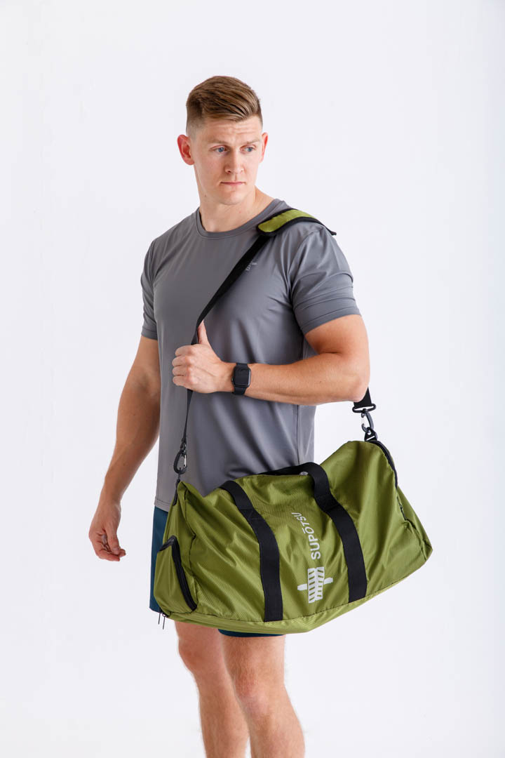 Picture of Green Large Gym Duffle Bag