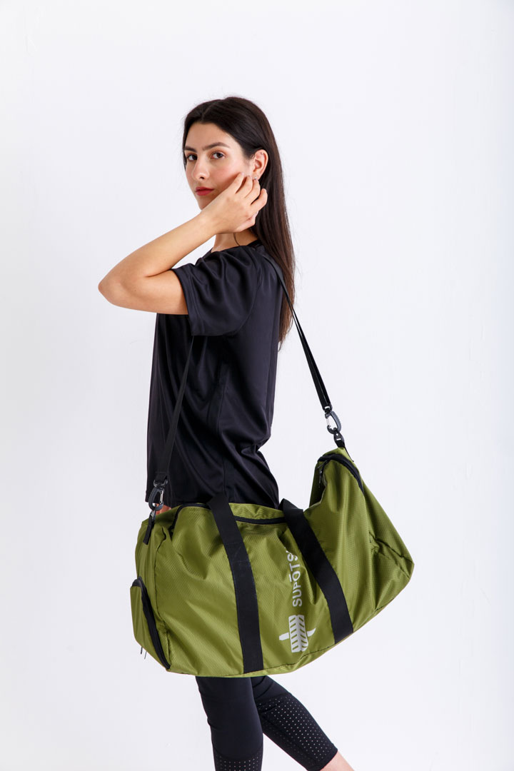 Picture of Green Large Gym Duffle Bag