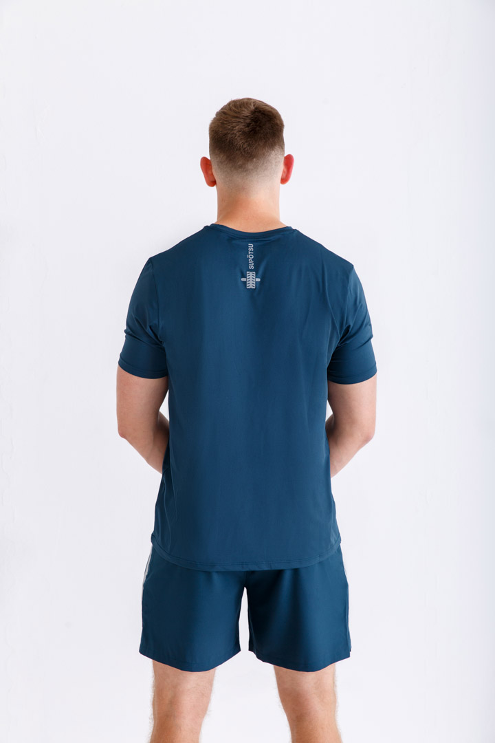 Picture of Navy Tech Short Sleeve T-Shirt