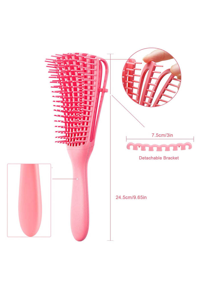 Picture of Shop Curls Flexi Detangling Brush-Pink