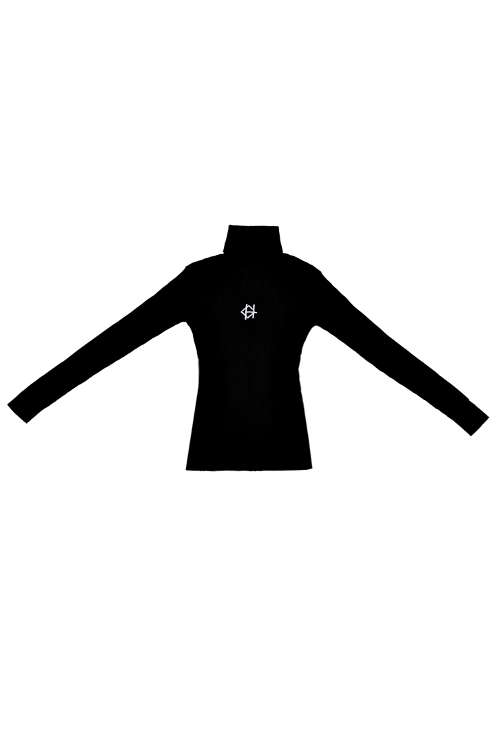 Picture of  Gravity Reversible TurtleNeck Sweater-Black