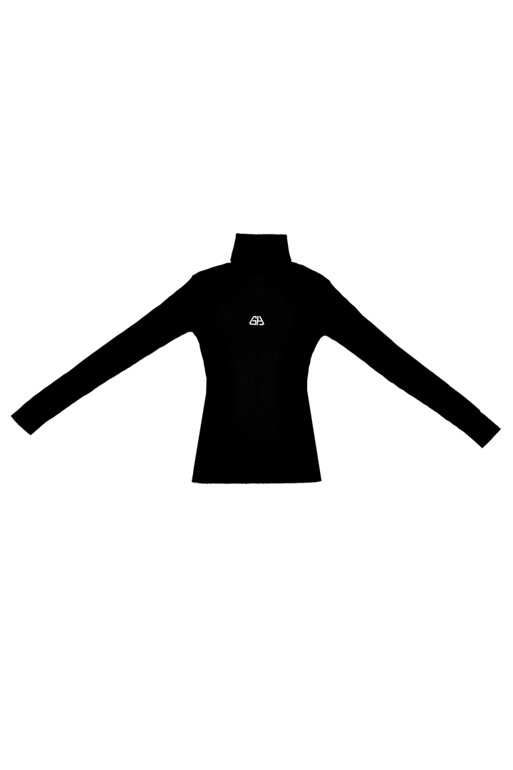 Picture of  Gravity Reversible TurtleNeck Sweater-Black