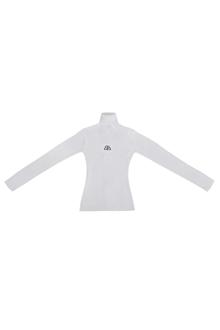 Picture of  Gravity Reversible TurtleNeck Sweater-White