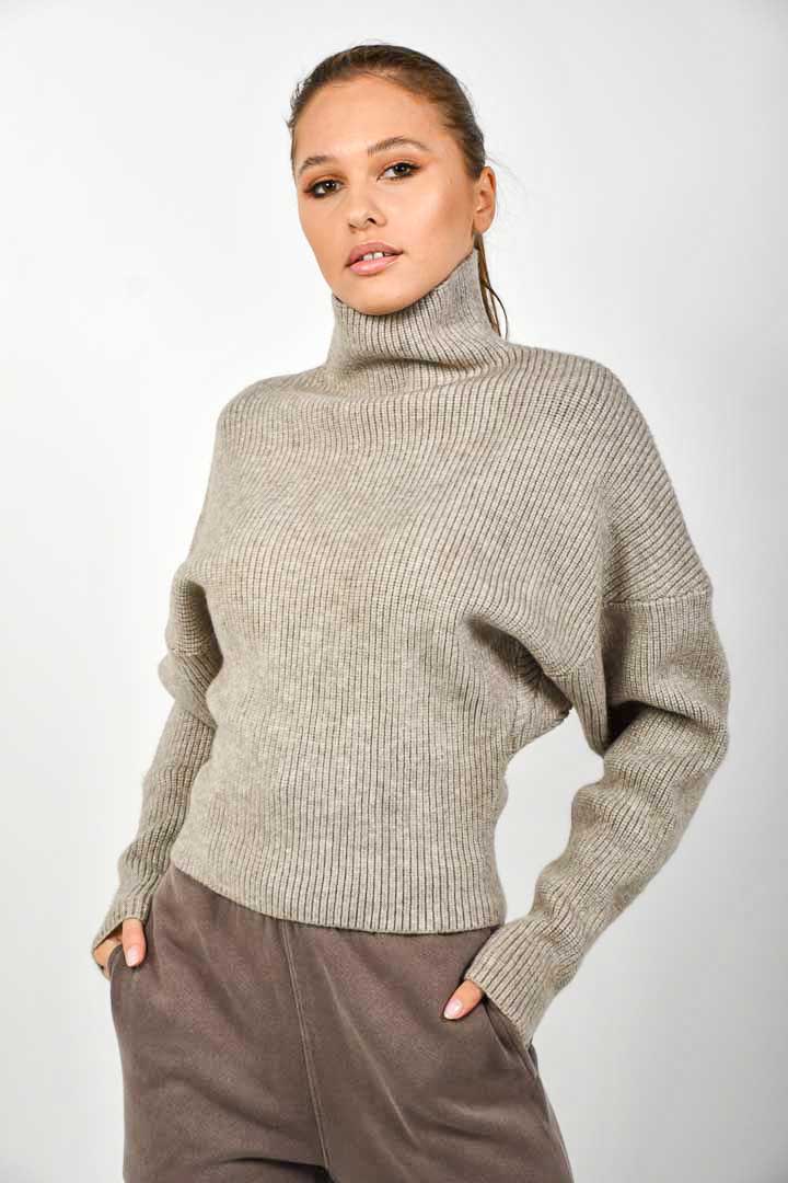 Picture of Turtleneck Knitted Sweater
