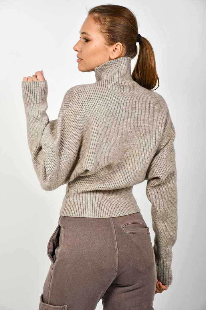Picture of Turtleneck Knitted Sweater