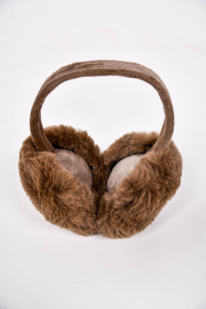 Picture of Faux Fur Earmuffs-Brown