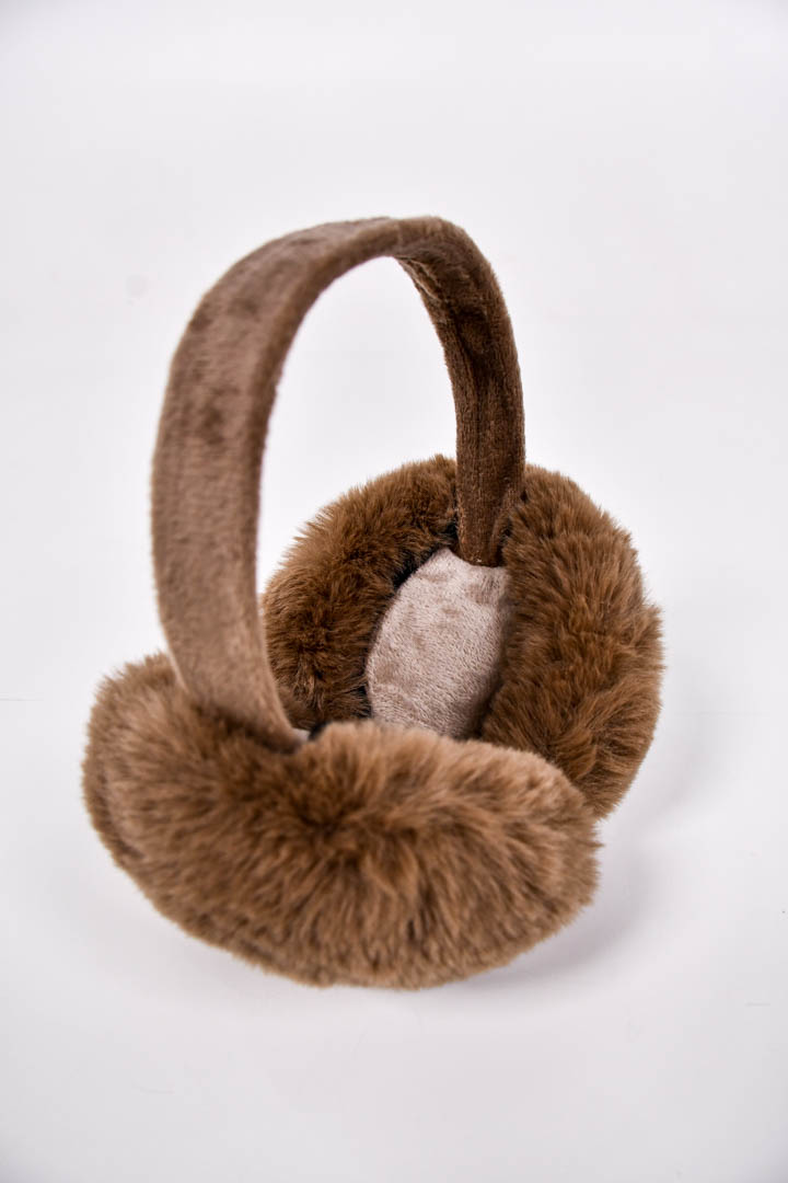 Picture of Faux Fur Earmuffs-Brown