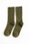 Picture of Textured Knitted Socks-Green