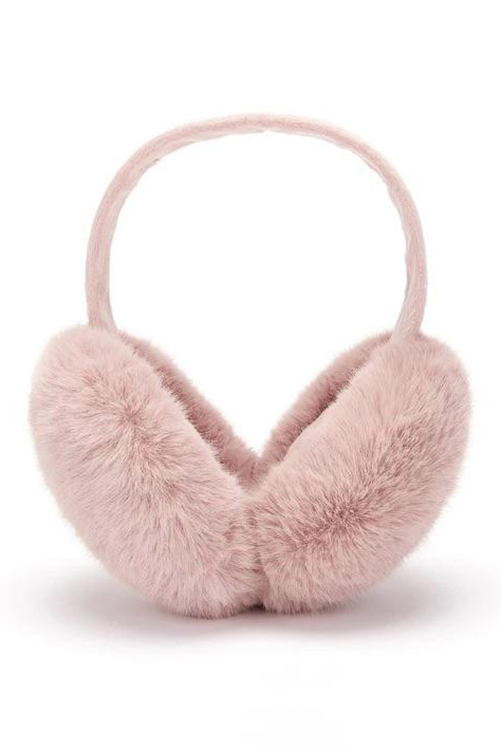 Picture of Faux Fur Earmuffs-Pink