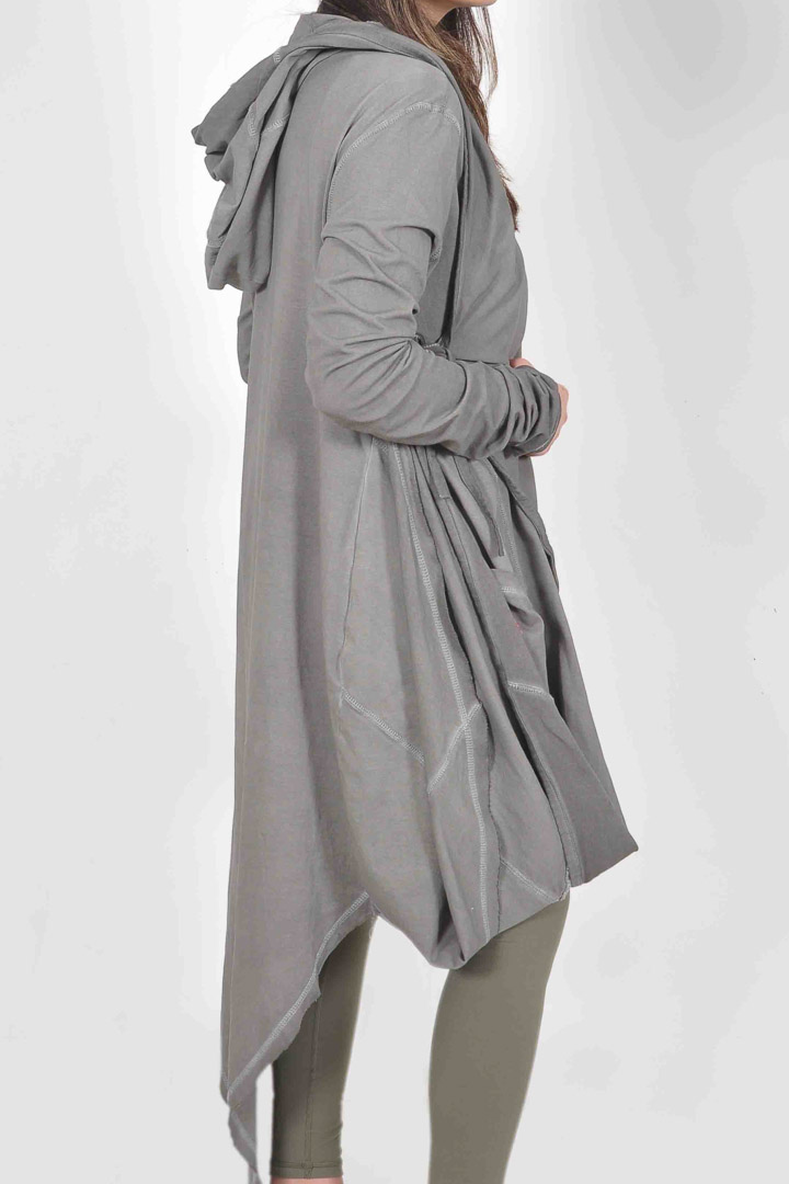 Picture of Long Cardigan with Hood