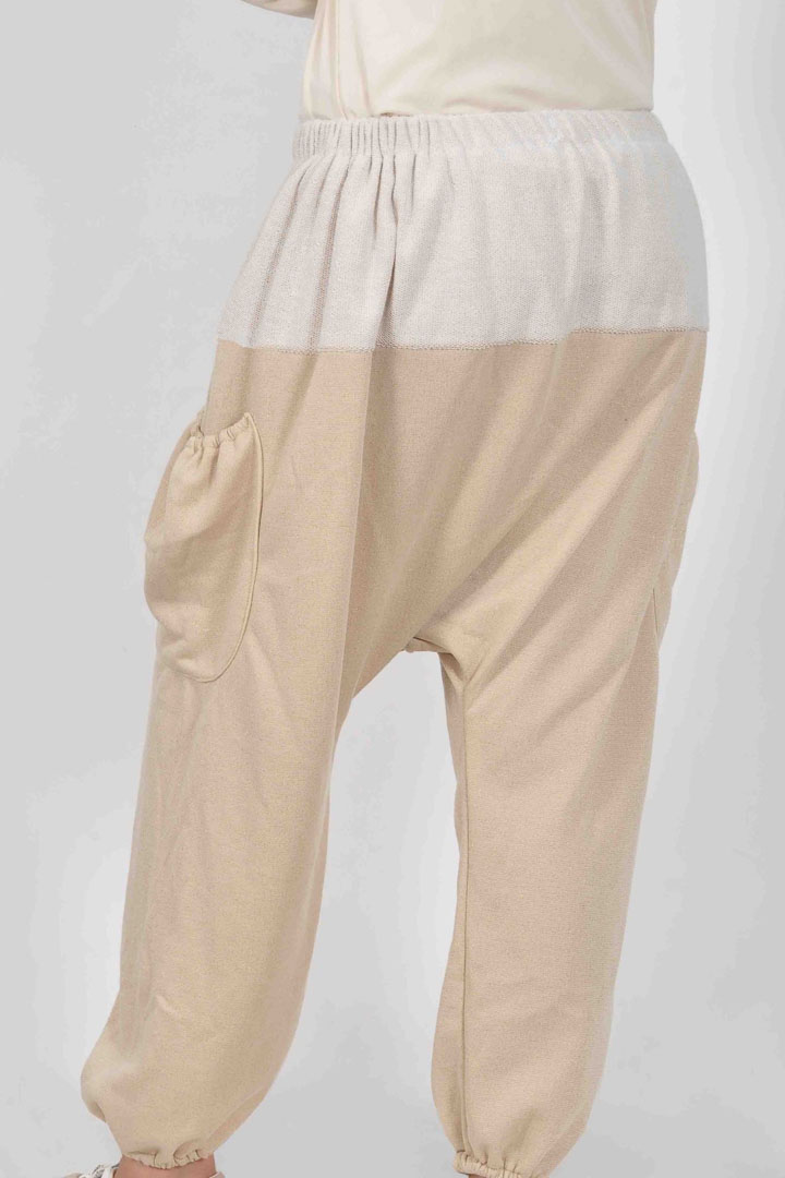 Picture of Beige Wide Joggers