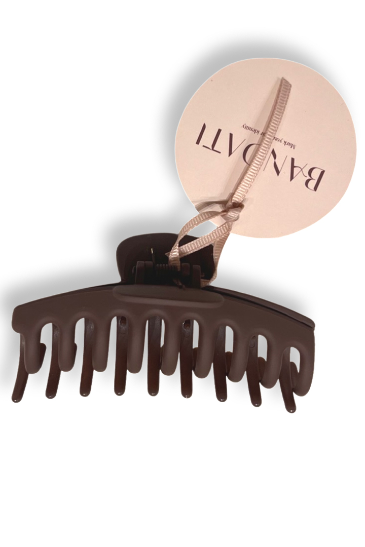 Picture of Hair Claw Clip-Dark Brown