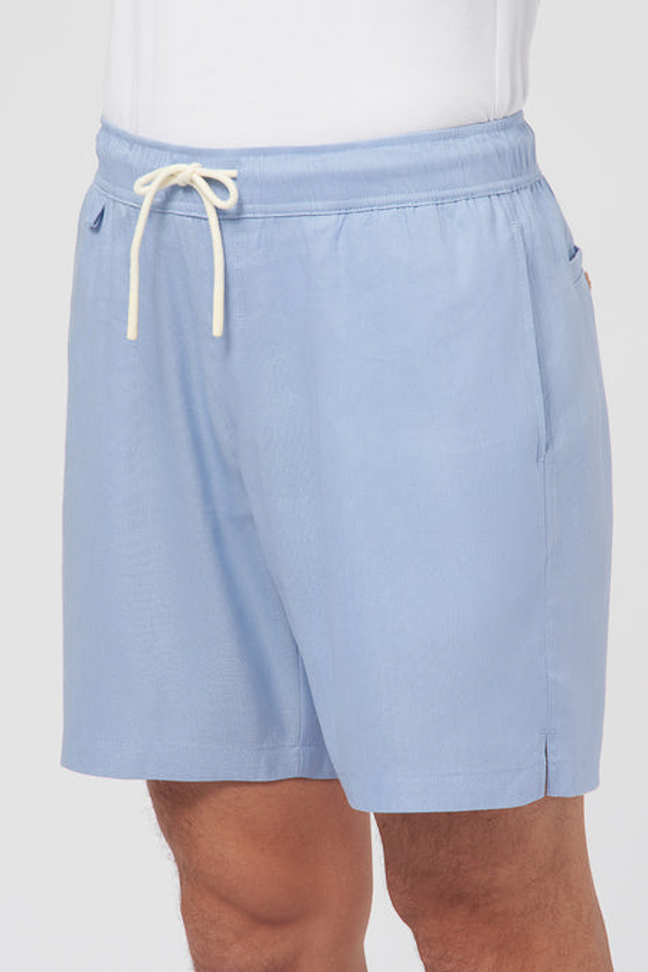 Picture of Linen Easy Shorts - Bondi Blue 