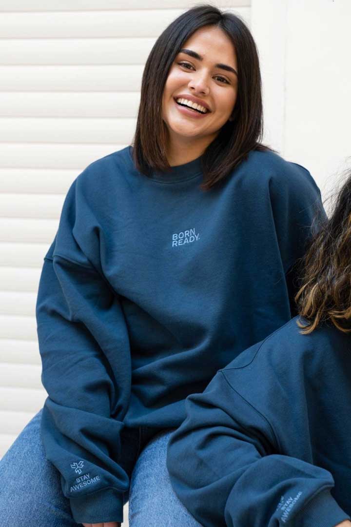 Picture of Premium Believer Sweater-Blue