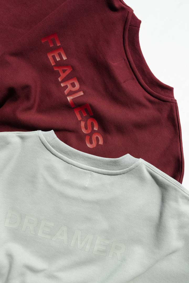 Picture of Premium Fearless Sweater-Maroon 