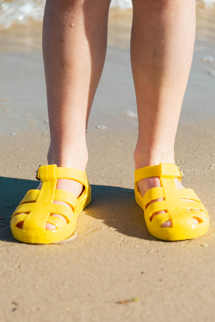 Picture of Kids Beach Sandal - Yellow