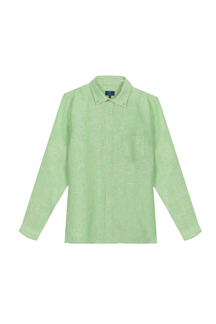 Picture of Seashell Linen Green Shirt