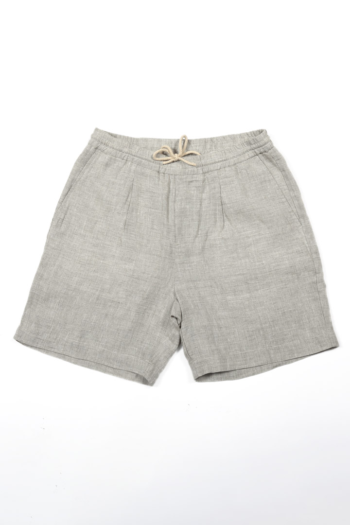 Picture of Seashell Linen Shorts-Beige