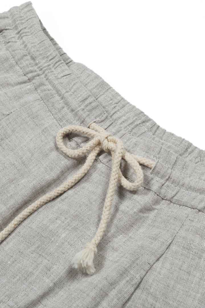 Picture of Seashell Linen Shorts-Beige