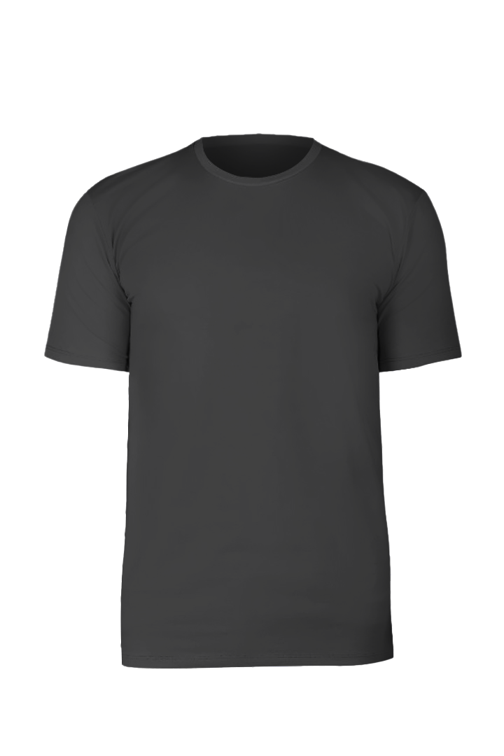 Picture of Men's Round Neck Tshirt - Dark Grey