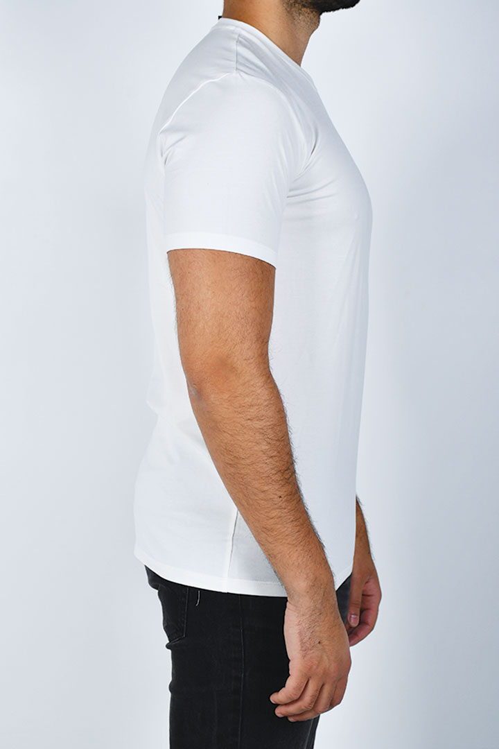 Picture of Men's Round Neck Tshirt - White