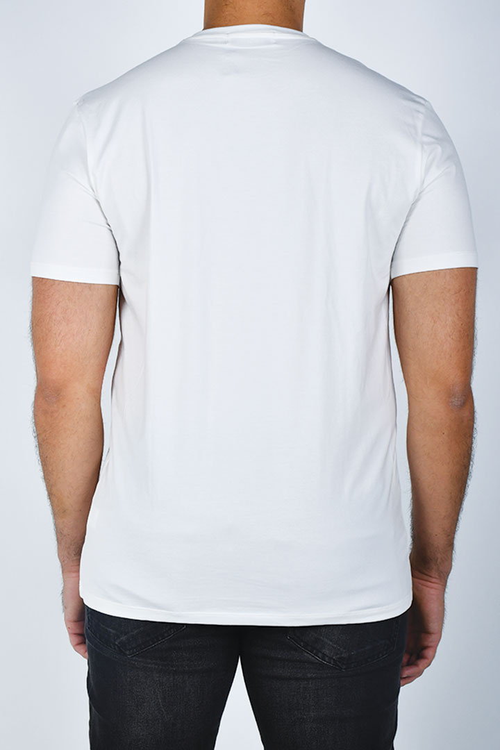 Picture of Men's Round Neck Tshirt - White