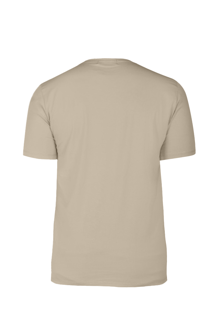 Picture of Men's Round Neck Tshirt - Apricot