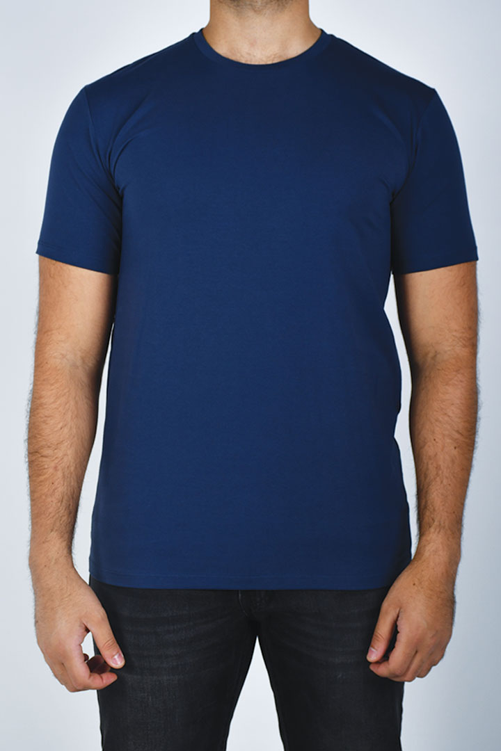 Picture of Men's Round Neck Tshirt - Navy