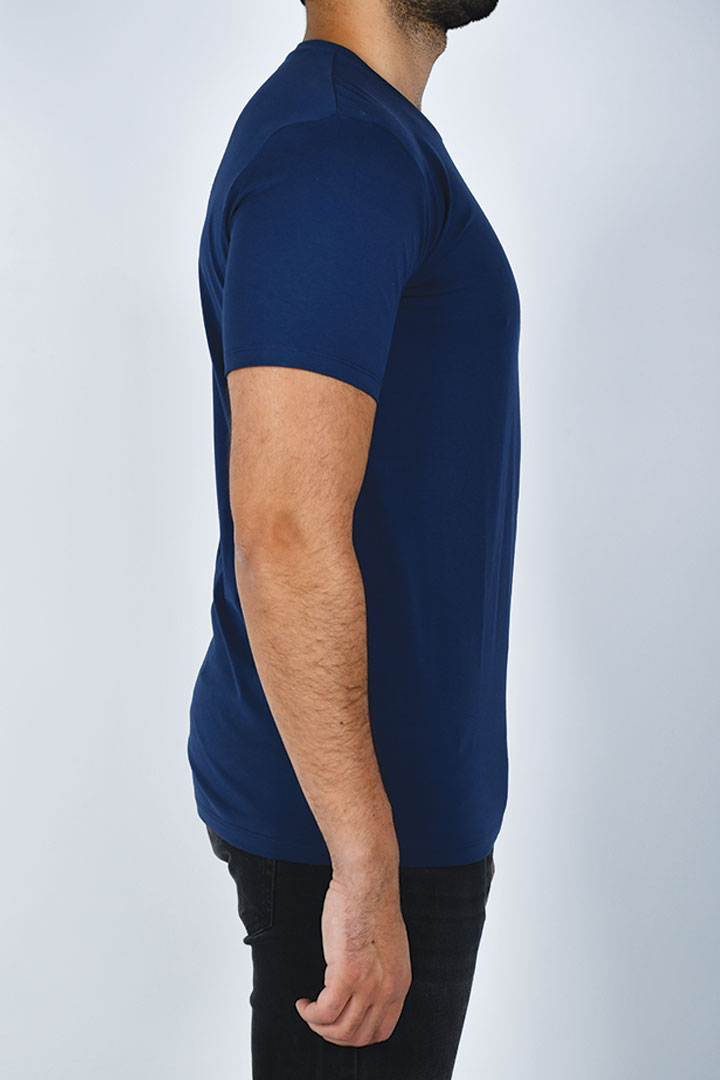 Picture of Men's Round Neck Tshirt - Navy