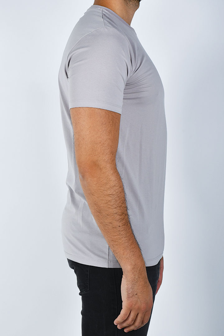 Picture of Men's Round Neck Tshirt - Grey