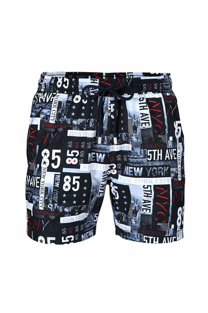 Picture of Printed Swimshorts-Johny