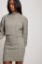 Picture of Cable Knitted Short Sweater-Grey