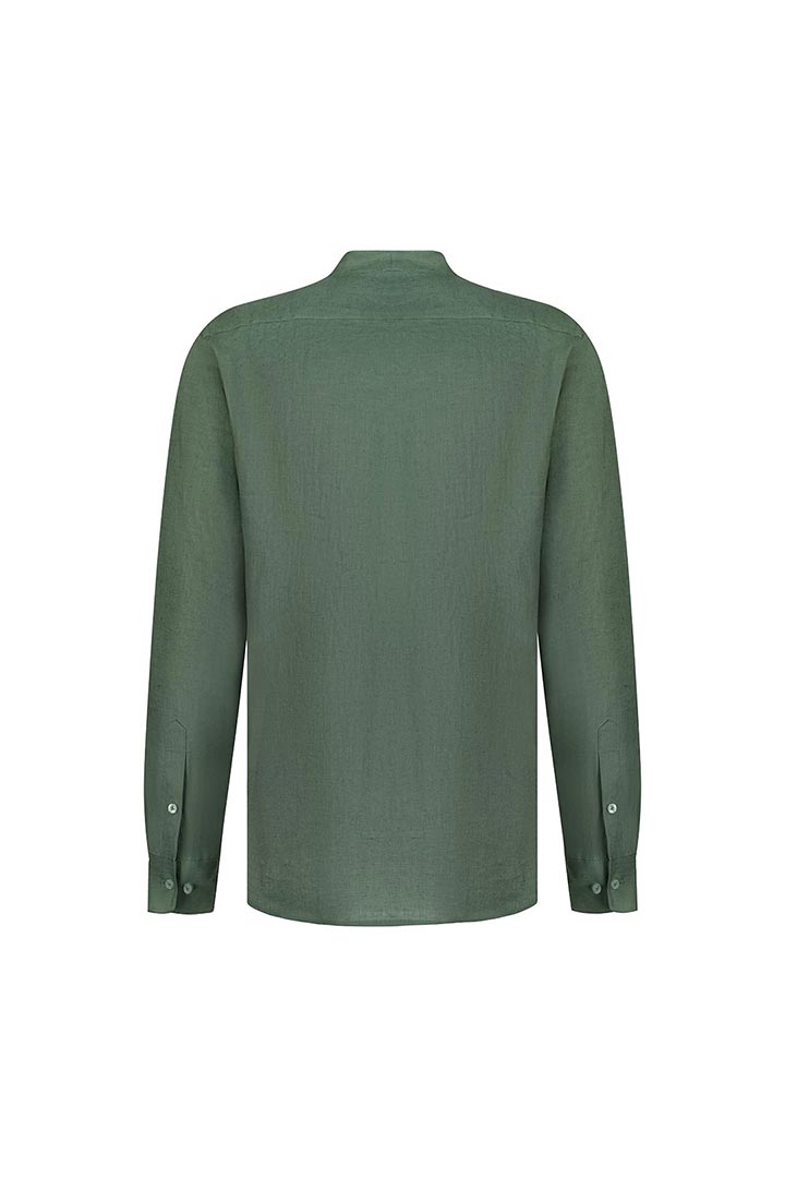 Picture of ROB Linen Safari Green Shirt