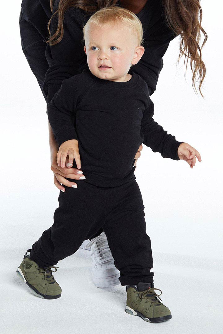 Picture of Baby Sweat Set - Black