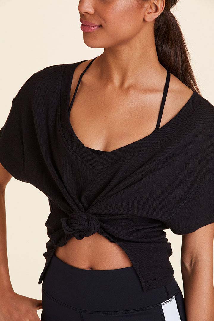 Picture of Indio Rib Tee-Black