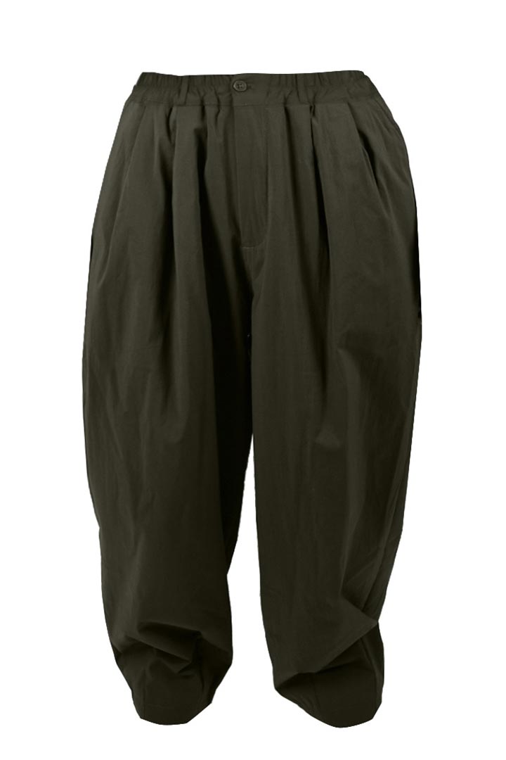 Picture of Wide Leg Parachute Trouser - Green