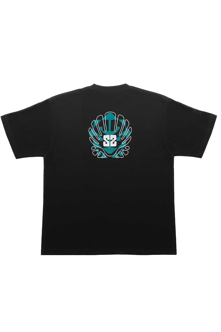 Picture of Logo Oversized T-Shirt-Black