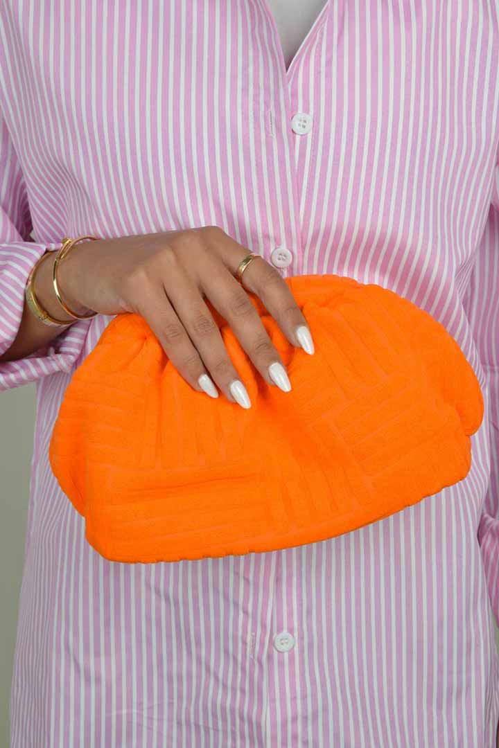 Picture of Portable Bucket Bag-Orange