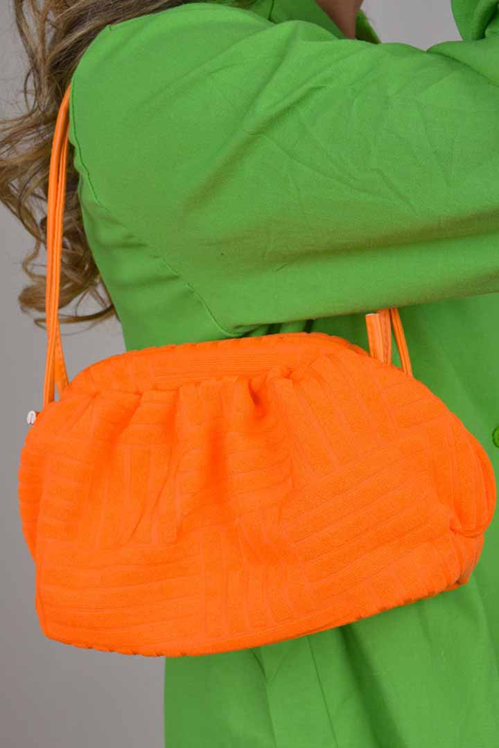 Picture of Portable Bucket Bag-Orange