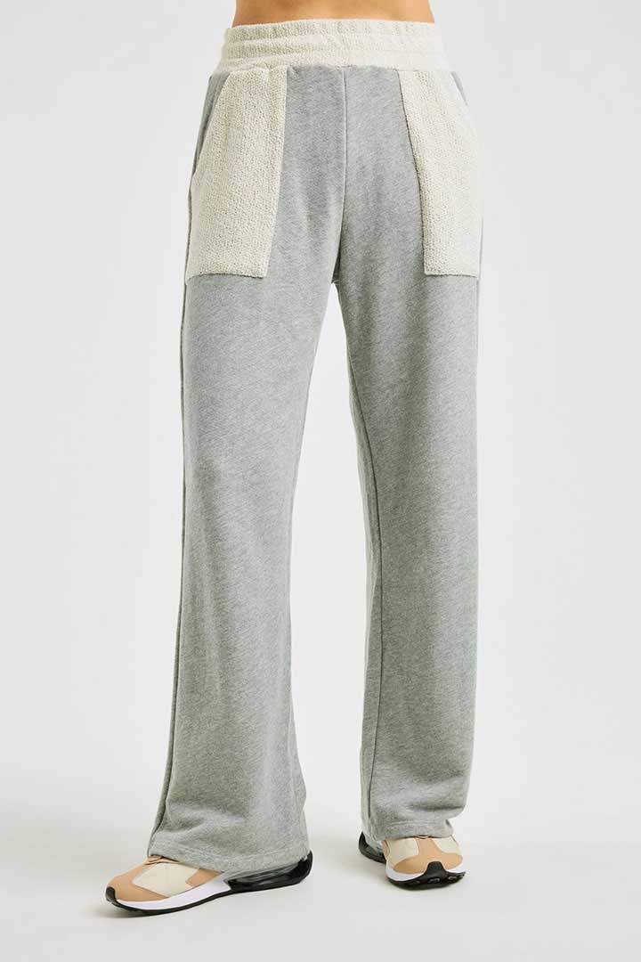 Picture of Reverse Pocket Sweatpants-Heather Grey