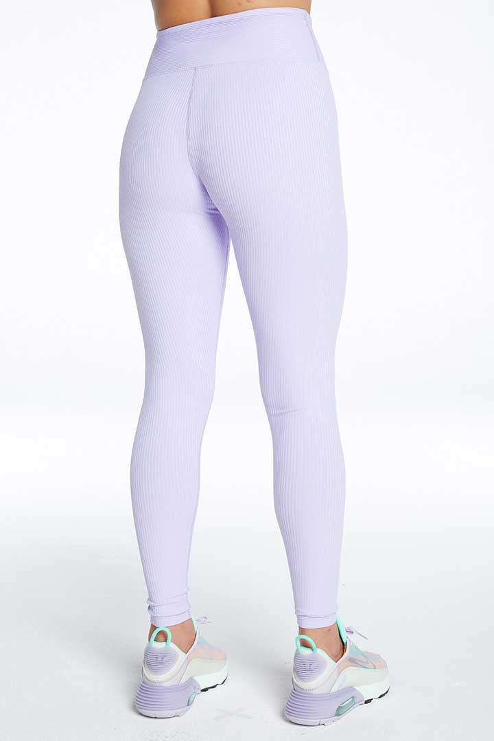 Picture of Ribbed High High Legging-Lavender