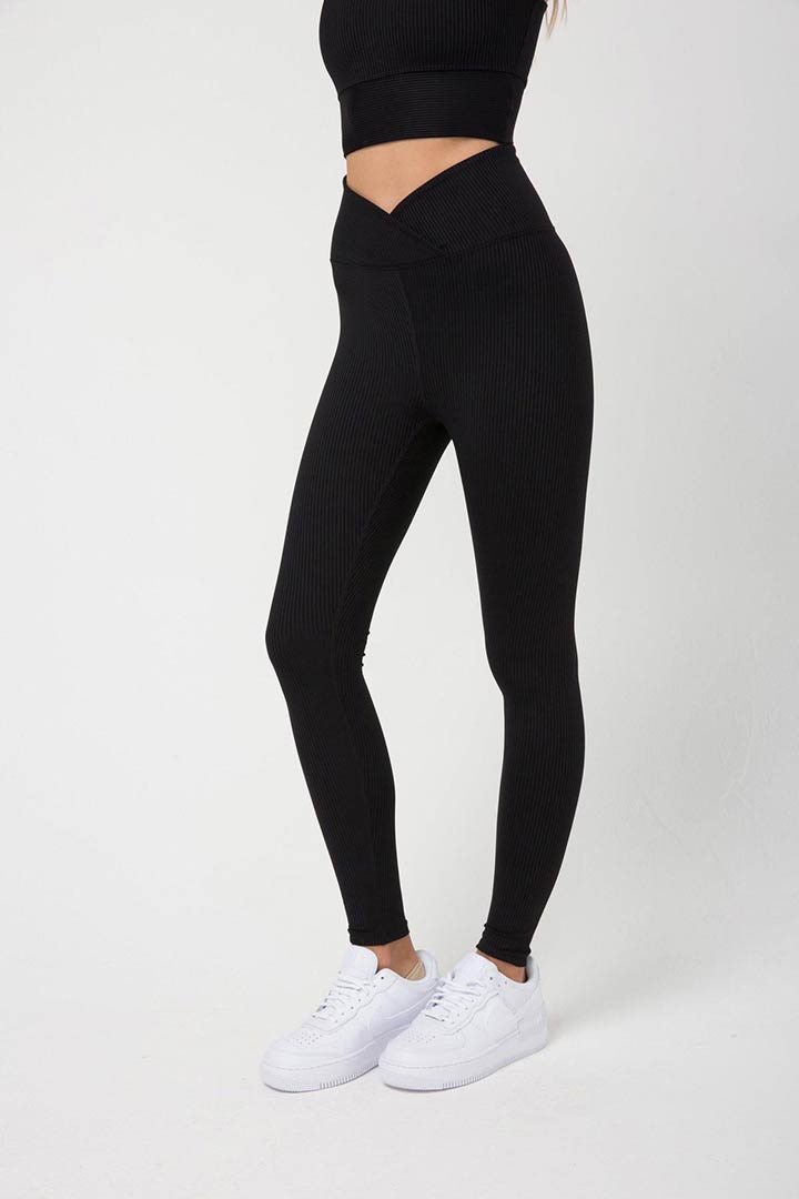 Picture of Veronica Rib Legging-Black